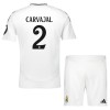 Real Madrid Carvajal 2 Dječji Domaći Nogometni Dresovi 2024-25 Real Madrid Carvajal 2 Dječji Domaći Nogometni Dresovi 2024-25